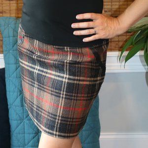 The Limited plaid skirt